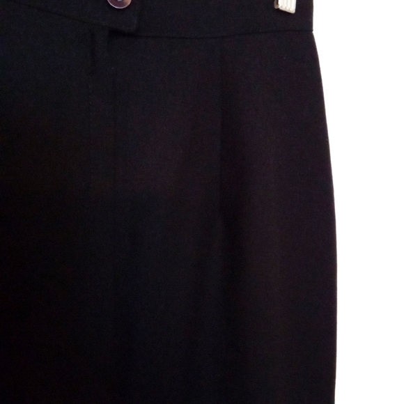 Vintage Courageous Wool Crepe Pencil Skirt - Picture 11 of 11